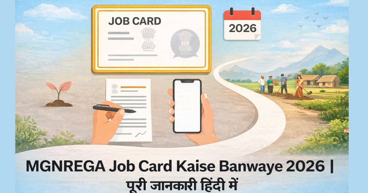 MGNREGA Job Card Kaise Banwaye 2026 पूरी जानकारी हिंदी में